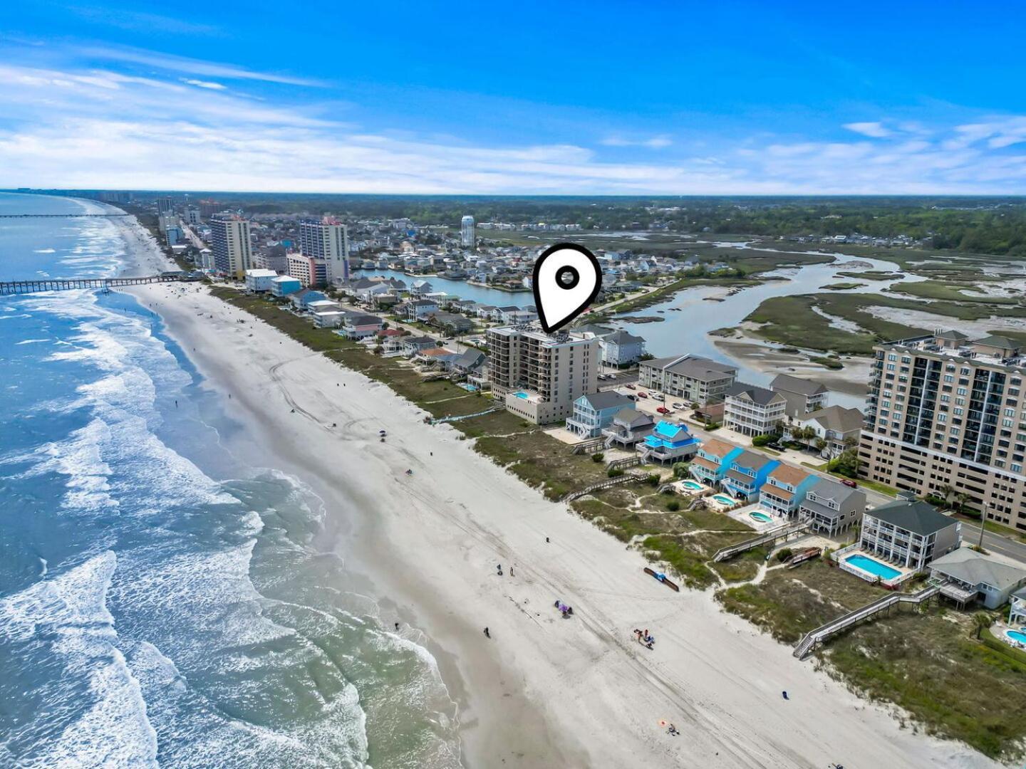 Beautiful 2 Bedroom Apartment In Cherry Grove With Stunning Views Buena Vista 402 Myrtle Beach Exteriör bild